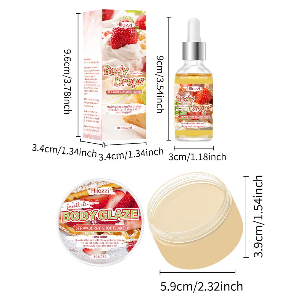 Hydrating Body Glaze & Body Oil Set
