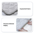 12V Car Electric Blanket 150x120cm 4 Heat Settings & Smart Timer Fast Heating Heated Travel Throw Portable Machine Washable Warming Pad for Car Truck RV Camping