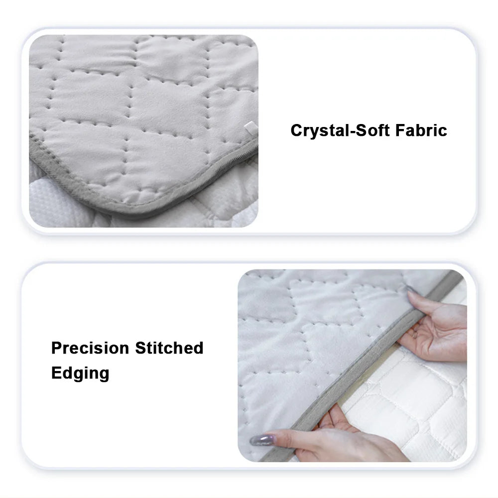 12V Car Electric Blanket 150x120cm 4 Heat Settings & Smart Timer Fast Heating Heated Travel Throw Portable Machine Washable Warming Pad for Car Truck RV Camping