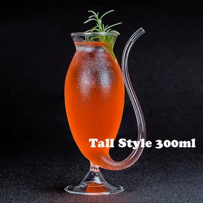 Novelty Cocktail Glass – Fish, Swan, Rose, Octopus or Bird