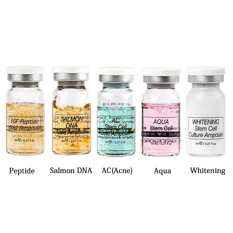 8ml BB Cream Serum Ampoule Starter mix Kit with add foundation with niacinamide/peptide for effective brightening anti-agin
