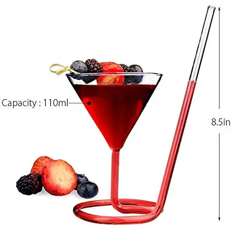 Novelty Cocktail Glass – Fish, Swan, Rose, Octopus or Bird