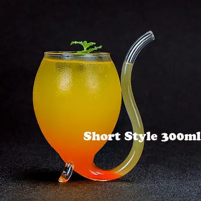 Novelty Cocktail Glass – Fish, Swan, Rose, Octopus or Bird