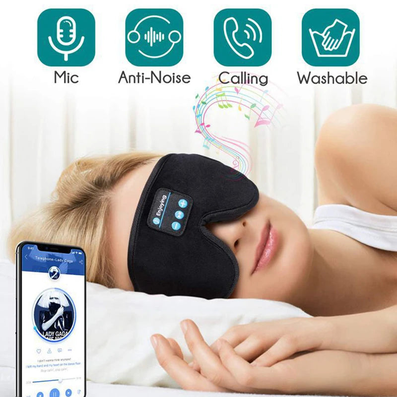 Bluetooth Sleep Headphones Eye Mask