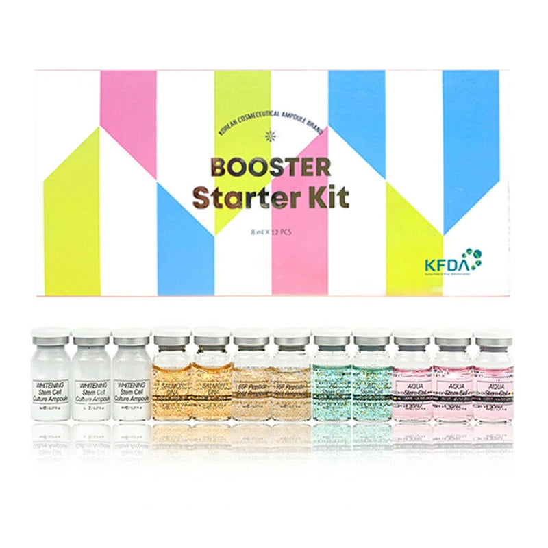 8ml BB Cream Serum Ampoule Starter mix Kit with add foundation with niacinamide/peptide for effective brightening anti-agin