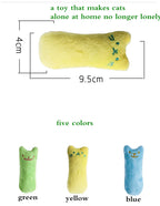 Catnip Plush Chew Toy with Sound for Cats