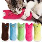 Catnip Plush Chew Toy with Sound for Cats