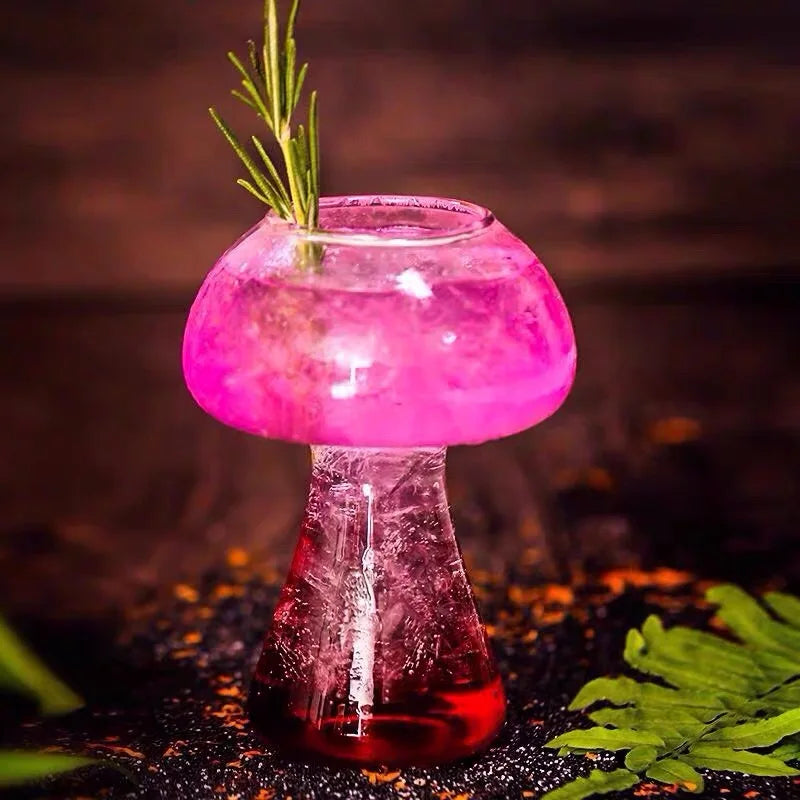 Creative Cocktail Glass - Porcupine Fish/Swan/Rose/Octopus/Bird Design Cocktail Glass, Novelty Drink Cup for KTV Bar Night Party