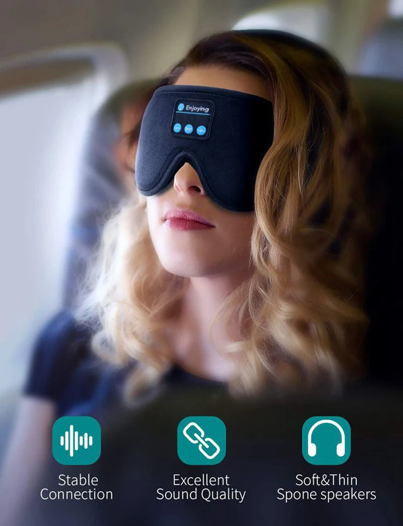 Bluetooth Sleep Headphones Eye Mask