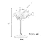 Novelty Cocktail Glass – Fish, Swan, Rose, Octopus or Bird