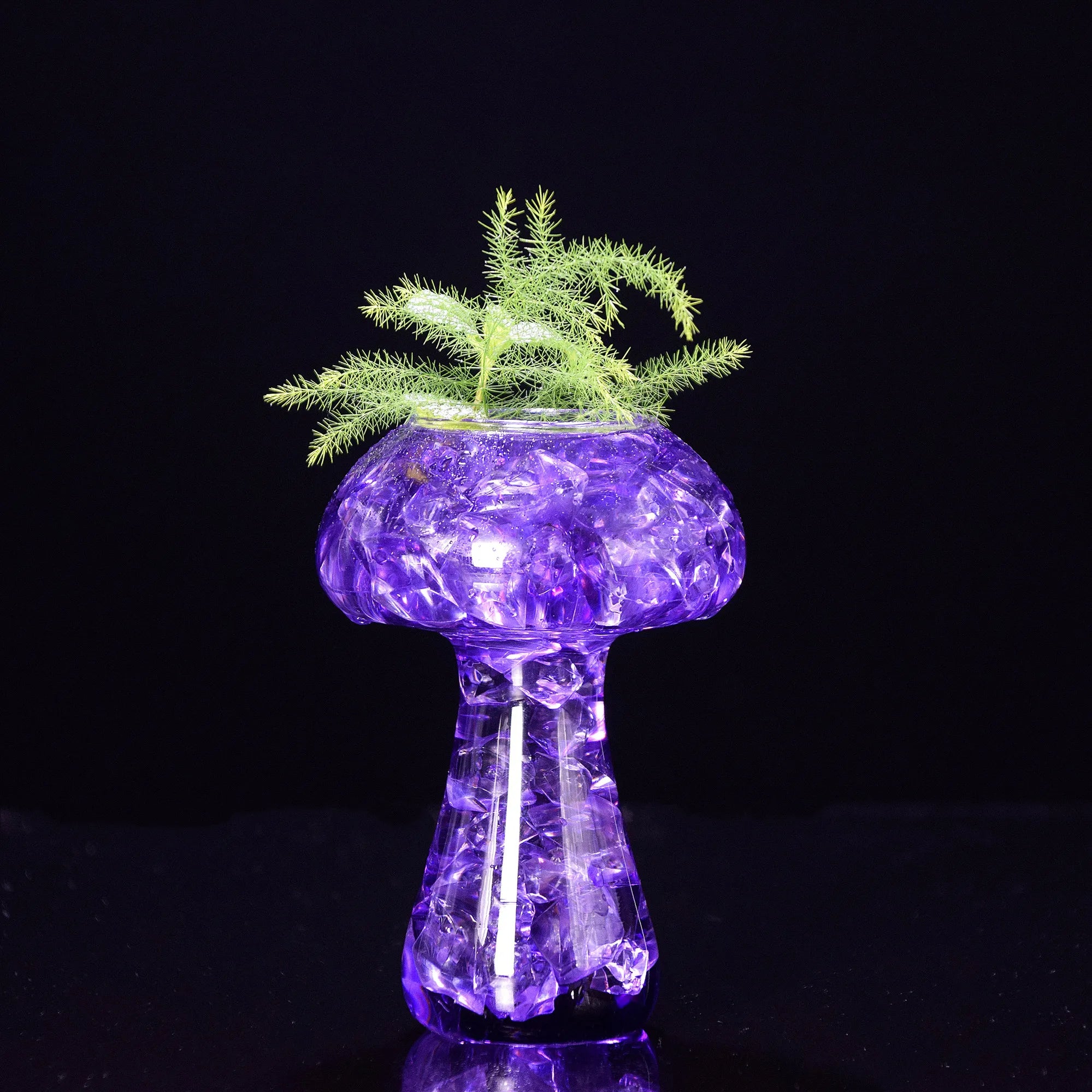 Creative Cocktail Glass - Porcupine Fish/Swan/Rose/Octopus/Bird Design Cocktail Glass, Novelty Drink Cup for KTV Bar Night Party