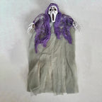 Halloween Hanging Ghost New Secret Room Haunted House Bar Decoration Props Horror Ghost Face Skull Hanging Ghost Pendant Wholesale