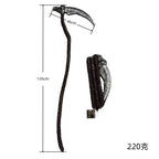 Halloween Weapons, Weapons, Skull Ghost Props, Mountain Ax, Devil Red Cross, Death Sickle, Pirate Knife Props Cos