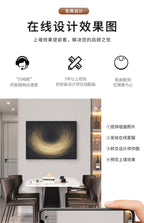 Modern Luxury Electric Meter Box Decorative Painting Abstract Hanging Painting 2024 New Distribution Box Switch Box Electric Met