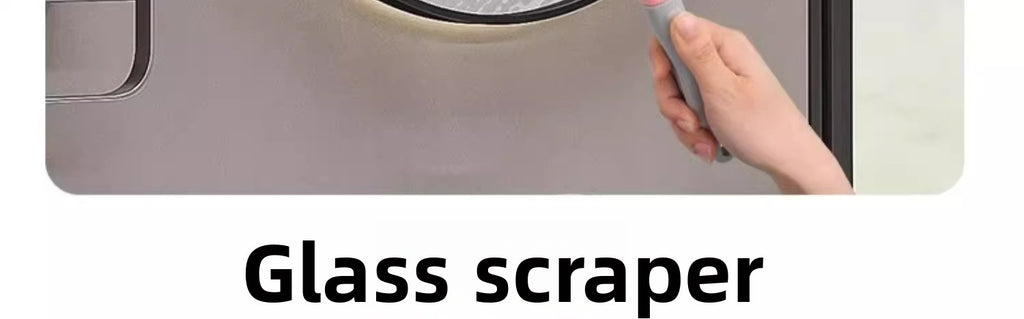 3-in-1 Silicone Squeegee, Multi-Purpose Water Blade for Bathroom, Window, Mirror, Countertop, Glass Cleaning Tool
