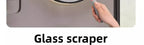3-in-1 Silicone Squeegee, Multi-Purpose Water Blade for Bathroom, Window, Mirror, Countertop, Glass Cleaning Tool