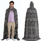 Cross-Border Halloween Cloak for Adults and Children Hooded Cloak Halloween Rag Clothes Party Death Game Dress up