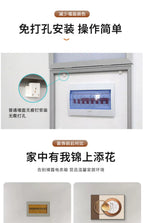 Modern Luxury Electric Meter Box Decorative Painting Abstract Hanging Painting 2024 New Distribution Box Switch Box Electric Met