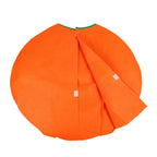 Halloween Pumpkin Costume Children's Day Activity Fruit Performance Clothes Cute Pumpkin Hat Party Decoration Candy Bag
