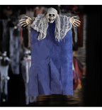 Halloween Hanging Ghost New Secret Room Haunted House Bar Decoration Props Horror Ghost Face Skull Hanging Ghost Pendant Wholesale