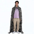 Cross-Border Halloween Cloak for Adults and Children Hooded Cloak Halloween Rag Clothes Party Death Game Dress up