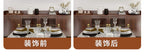 Modern Luxury Electric Meter Box Decorative Painting Abstract Hanging Painting 2024 New Distribution Box Switch Box Electric Met
