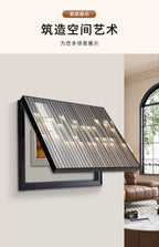 Modern Luxury Electric Meter Box Decorative Painting Abstract Hanging Painting 2024 New Distribution Box Switch Box Electric Met
