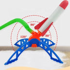 Kids Outdoor Rocket Foot Pump Outdoor Air Pressing Soaring Rocket  Toy Gifts