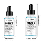 JUINHOU Men Face Serum&Cream Kit Copper Peptide Hyaluronic Acid Hydrating Firming Soothe Rough Skin Revitalize Dull Skin Man Day