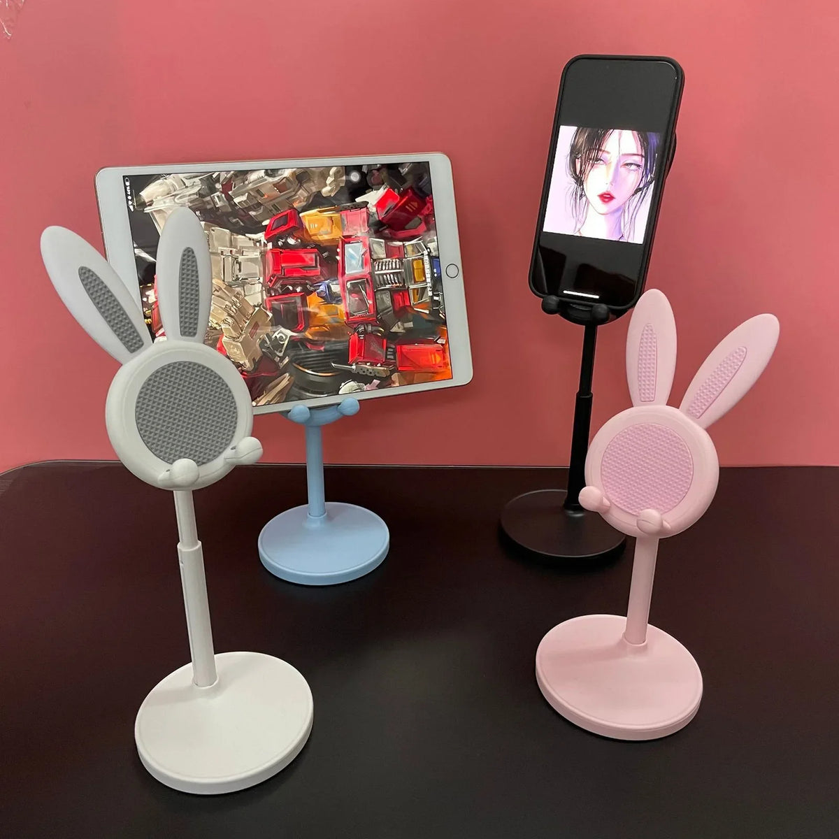 Adjustable Rabbit Desktop Phone & Tablet Stand