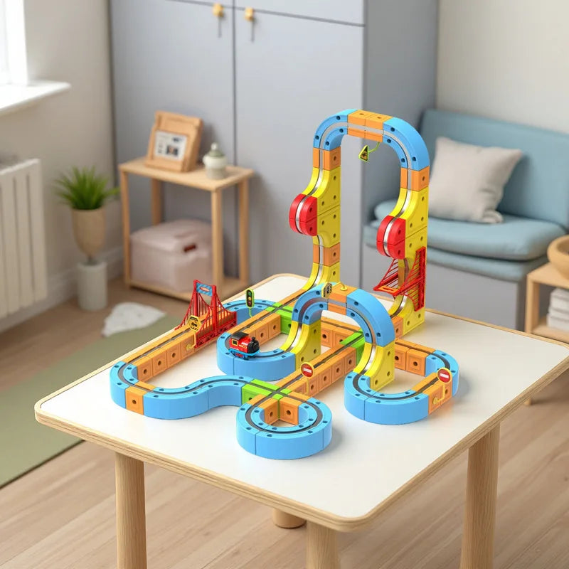 Electric Magnetic Levitation Train Set for Kids