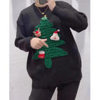 Women's Knitted Christmas Jumper – One Size