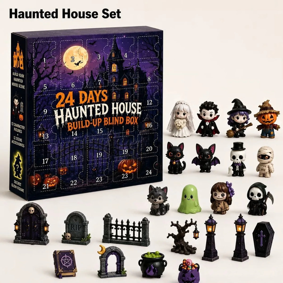 Halloween Surprise Countdown Set 20.26 million Calendar