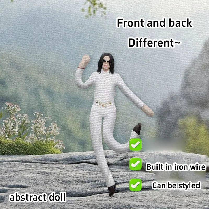 Michael Jackson Poseable Wire-Frame Collectible Doll