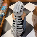 Plush Dinosaur Skeleton Halloween Hat