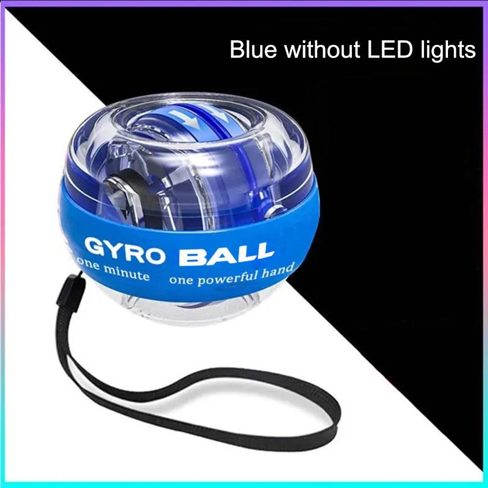 Self-starting Gyro Ball Gyroscopic Power Wrist Ball Forearm Exerciser Arm Hand Muscle Force Trainer Gyroball Home Gym