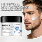 JUINHOU Men Face Serum&Cream Kit Copper Peptide Hyaluronic Acid Hydrating Firming Soothe Rough Skin Revitalize Dull Skin Man Day