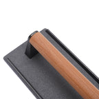 Meat Press with Wooden Handle Heavy Duty Grill Press Non-stick