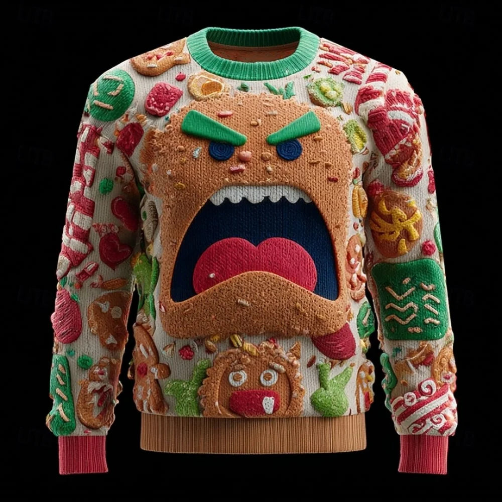 Men's Knitted Christmas Jumper – Crew Neck