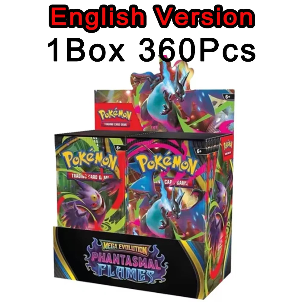 Pokémon English Trading Card Booster Box — 360 Cards