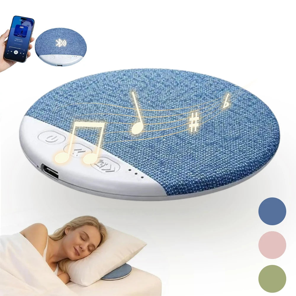 Mini Sleeping Bluetooth Speaker Nature Sound White Noise Soundbar Wireless MP3 Music Player Ultra Thin Timed Shutdown Audio Pla