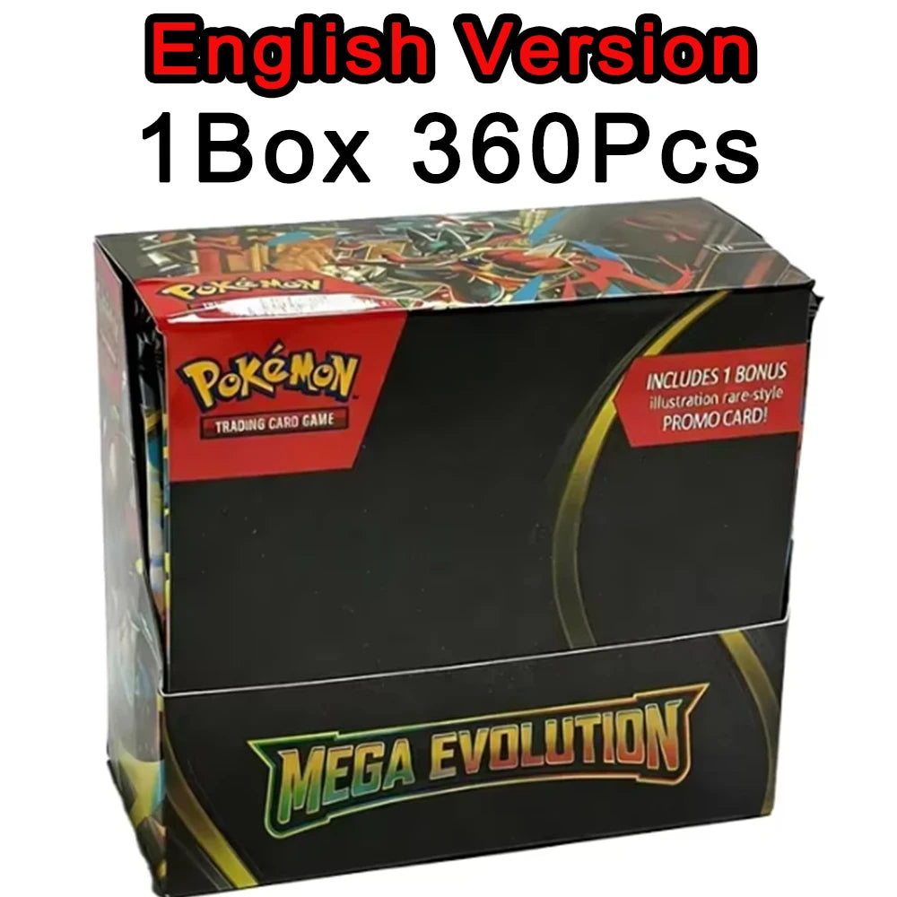 Pokémon English Trading Card Booster Box — 360 Cards