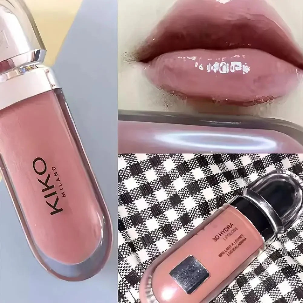 Kiko 3D Mirror Lip Glaze – Waterproof & Long-Lasting