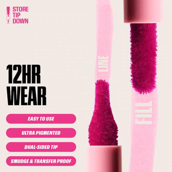 Velvet  Lip Liner Pencil  Matte Waterproof Non-stick
