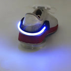 LED Luminous Shoe Clip Light Outdoor Running Cycling Bicycle RGB Novelty Lighting Safety Night Warn Lamp Glowing Zapato Ciclismo