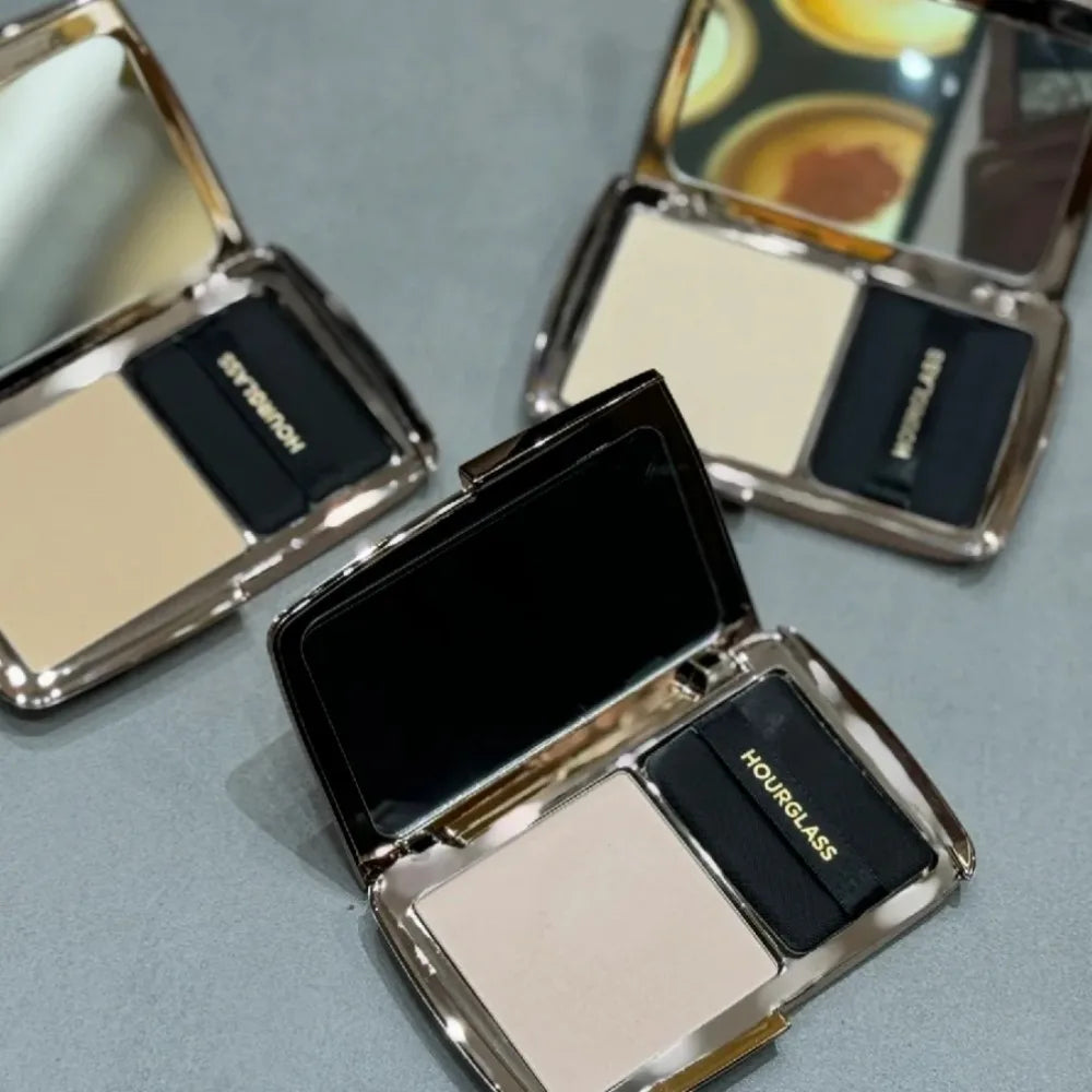 4.2g Hour/glass Pork Belly Blush New Light Mist Oil Control Powder Soft Glow Highlighter Cover Spot Foundation Delicate Makeup