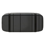 Large Capacity Portable Folding Duffel Bag Hand-Held Clothing Storage with Double Zipper Padded Wardrobe Organizer for Moving