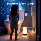 Usb Rechageable Dimmable Touch Lamp Bedroom Portable Table Bedside lamp