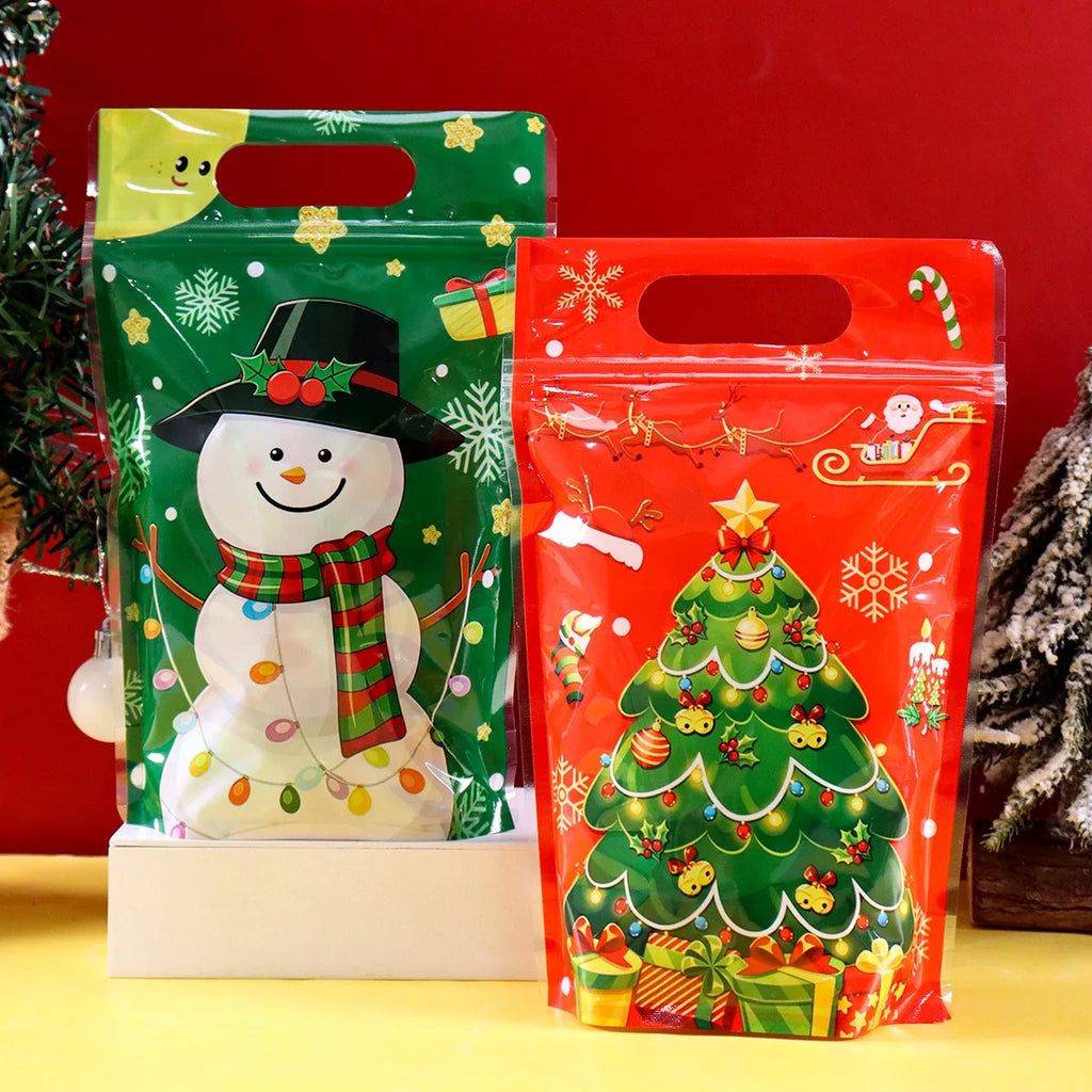 Resealable Christmas Gift Bags – 10 or 20 Pack