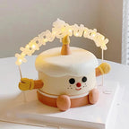 LED Light-Up Cartoon Cake Topper – Birthday & Celebrations